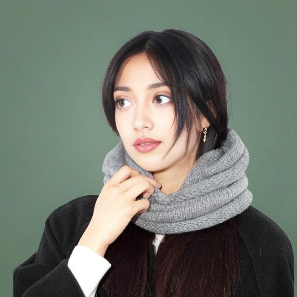 Cozy Knitted Thermal Hat Neck  - đánh giá và giá Outdoor Sport Climbing Gear